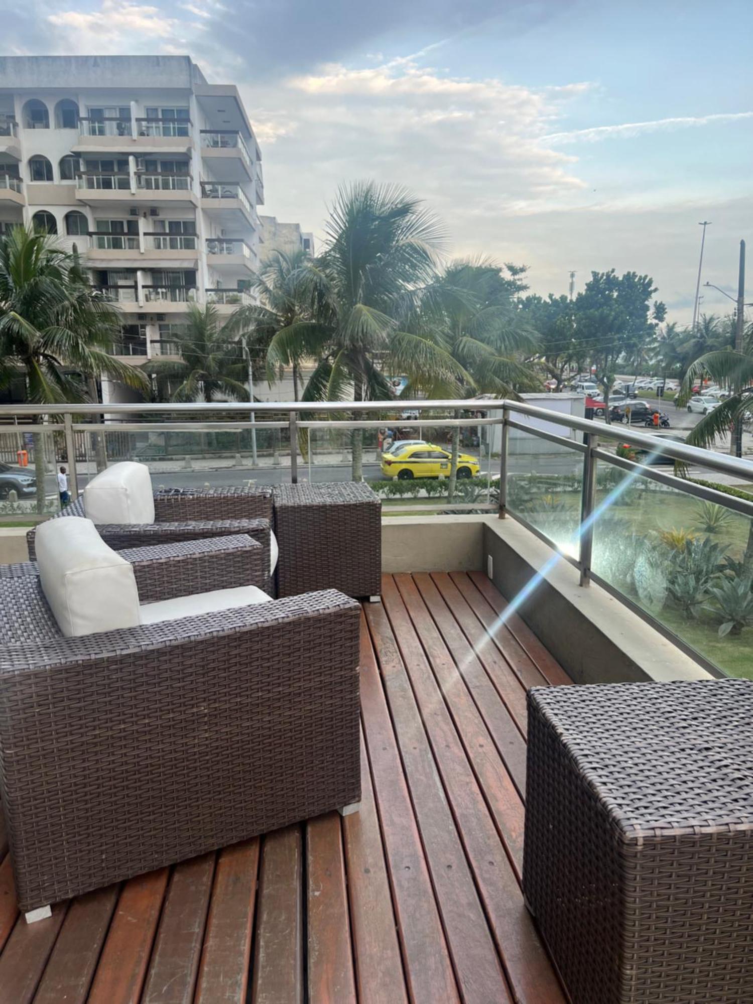 Apto Barra Da Tijuca Frente Pro Mar Rio de Janeiro Dış mekan fotoğraf