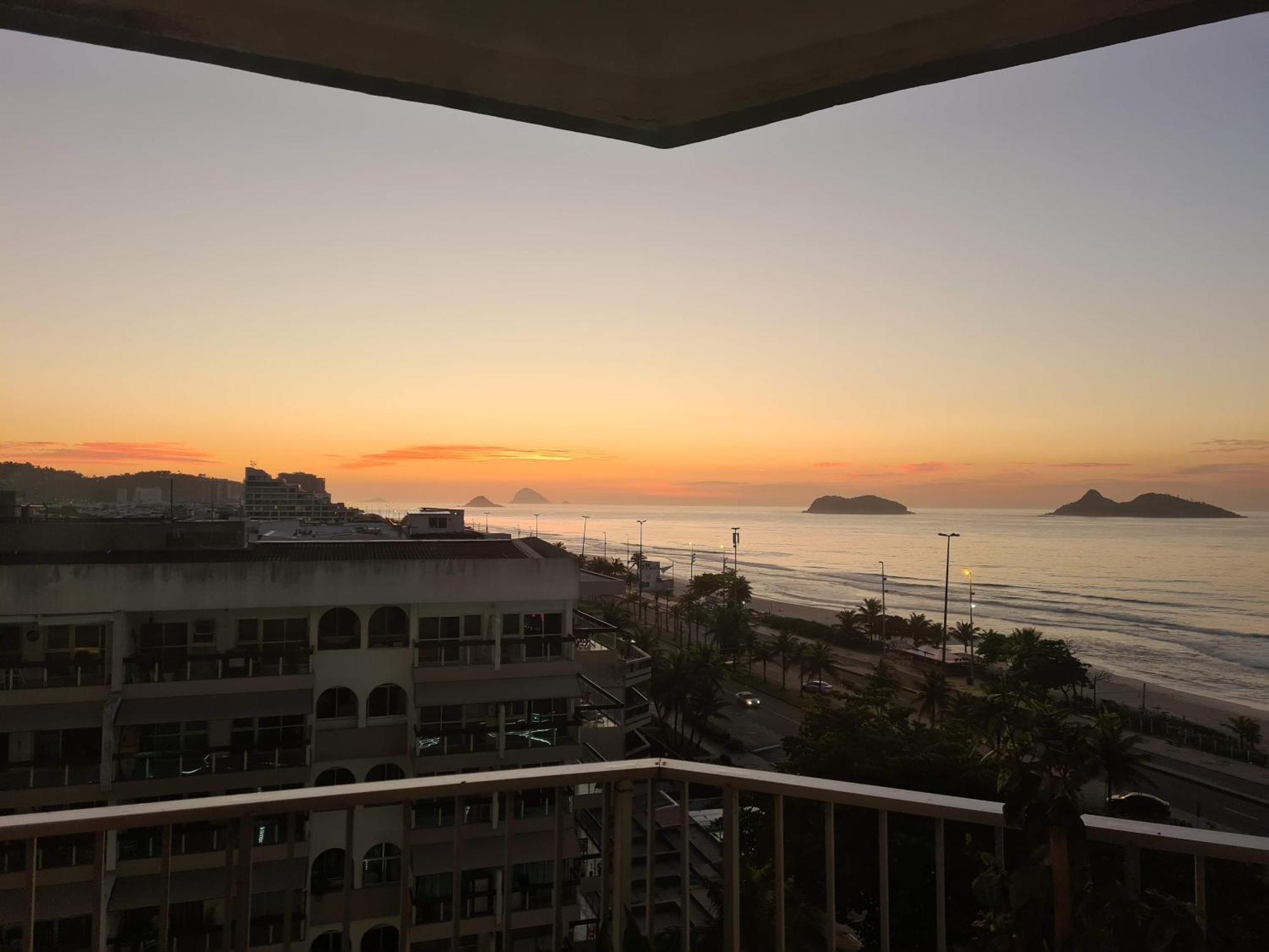 Apto Barra Da Tijuca Frente Pro Mar Rio de Janeiro Dış mekan fotoğraf